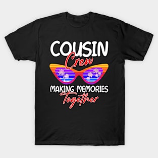 Cousin Crew Summer Vacation Beach Family Trip Matching T-Shirt